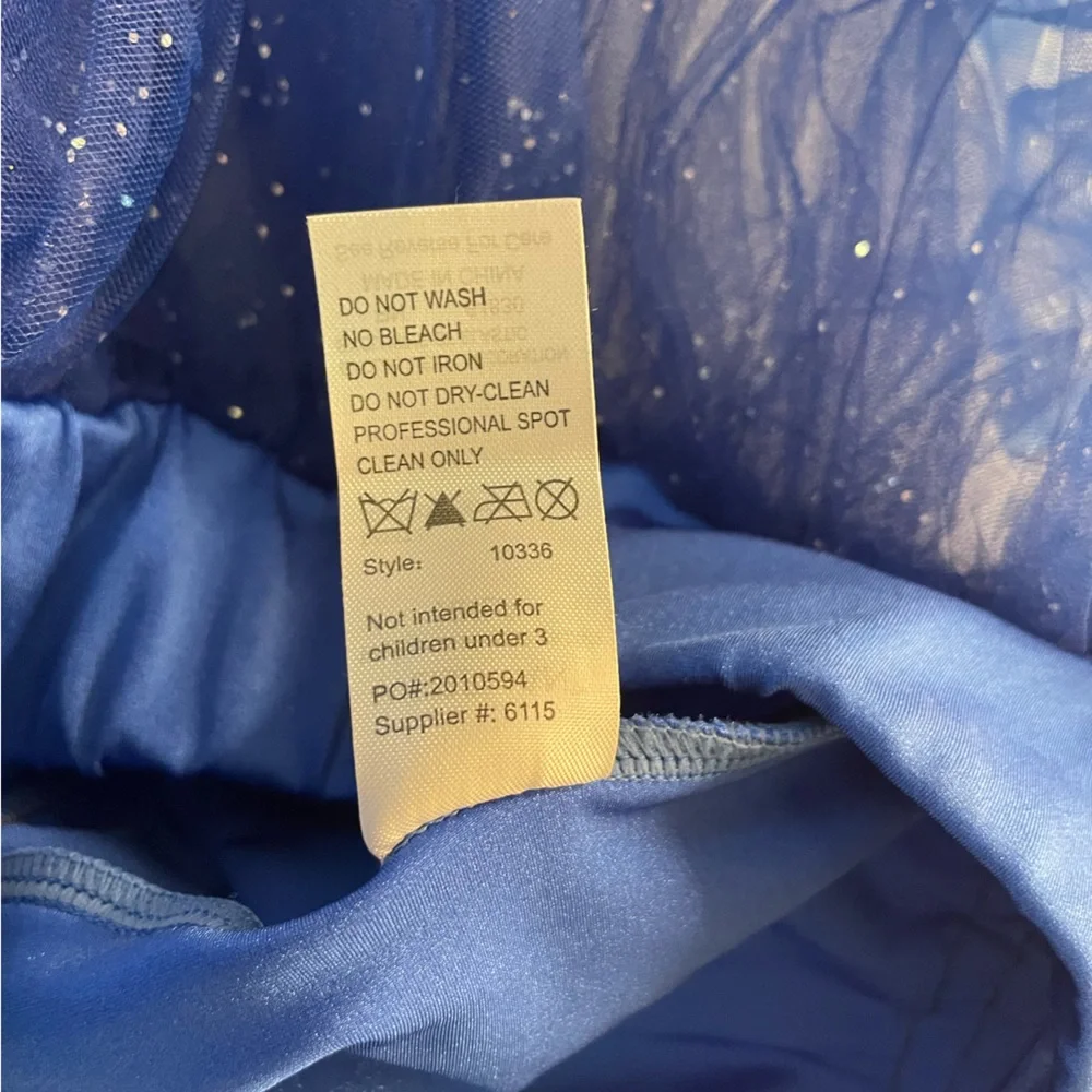 NWOT💫 Blue+White Sparkle Tutu! - Picture 4 of 6